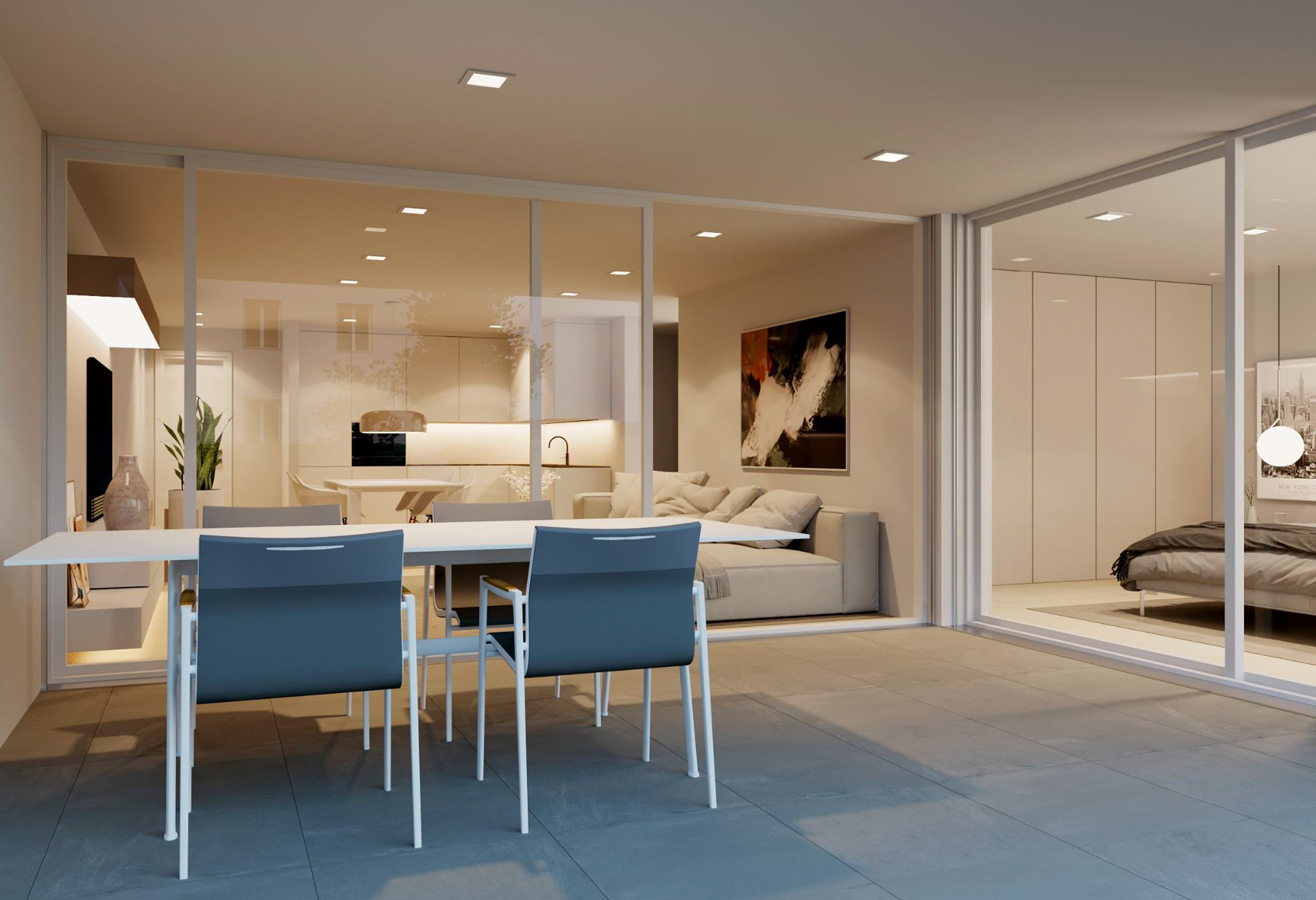 Modern 3.5-room apartment for sale in Giubiasco