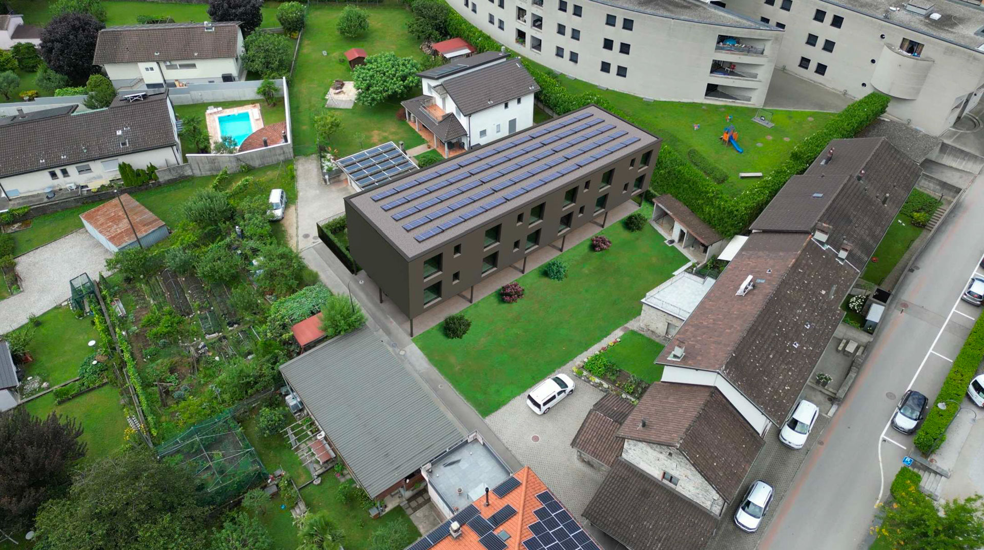 Neugebaute Wohnung in Bellinzona zu verkaufen