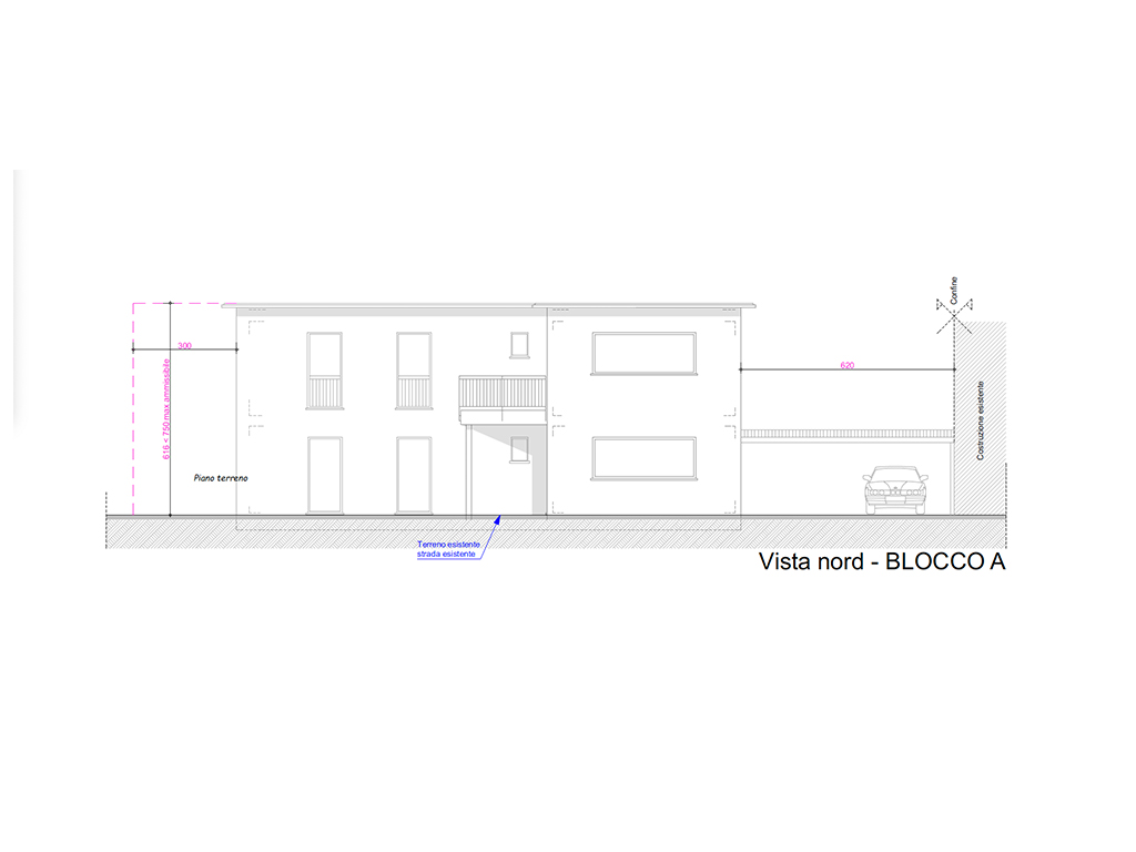 Large single-family house soon to be built in Novazzano
