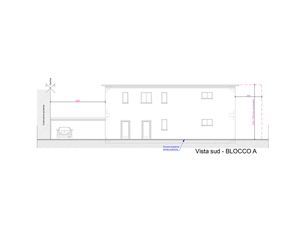 Large single-family house soon to be built in Novazzano