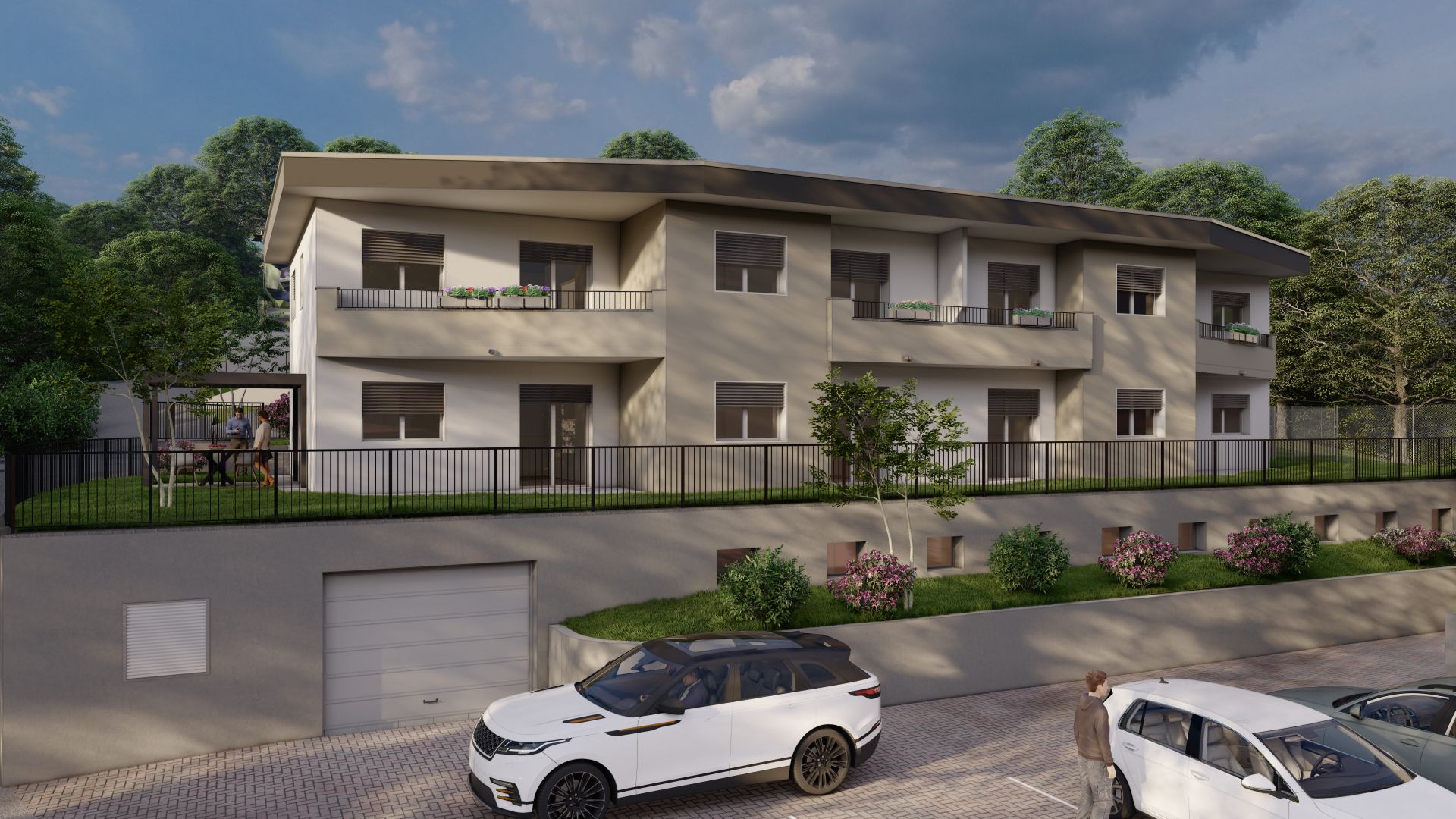 Neue Wohnung mit Garten in Cadempino zu verkaufen