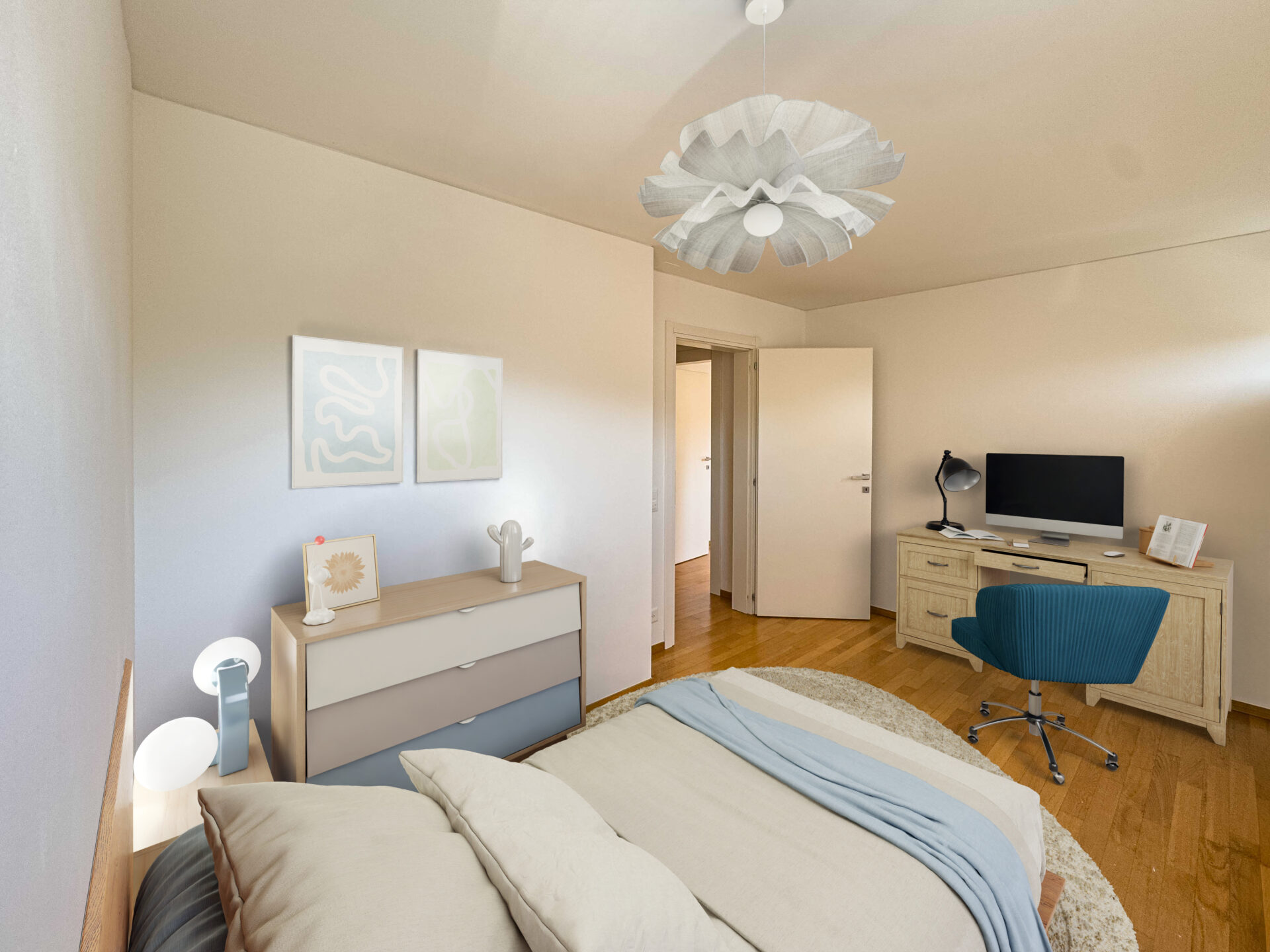 Moderno appartamento 3.5 locali in vendita ad Agno