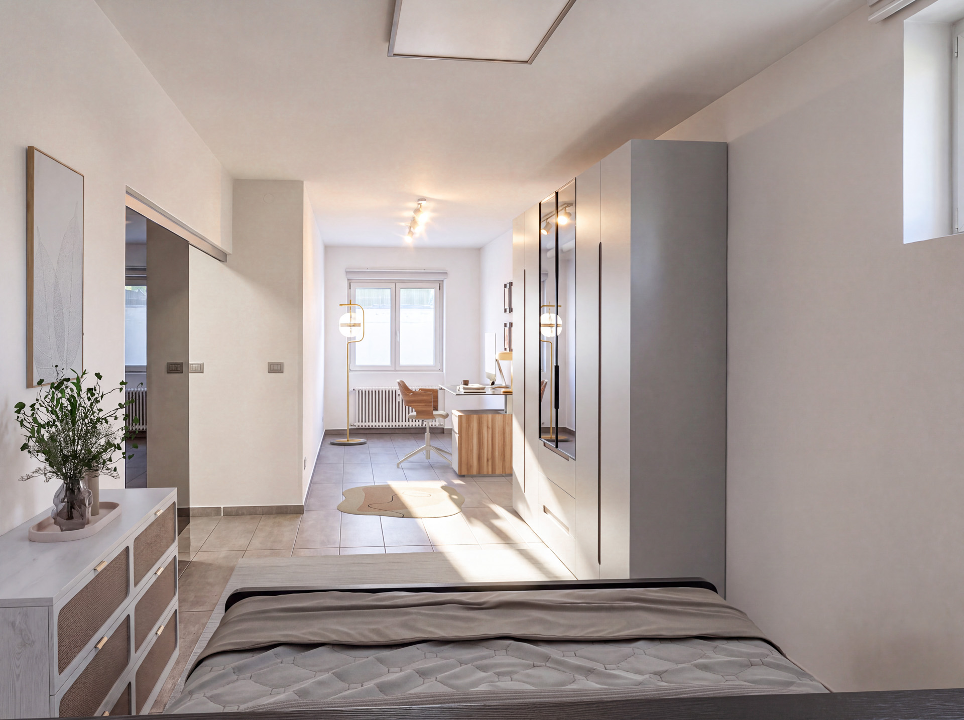 3.5-room apartment with a garden for sale in Carona 3.5-room apartment with a garden for sale in Carona