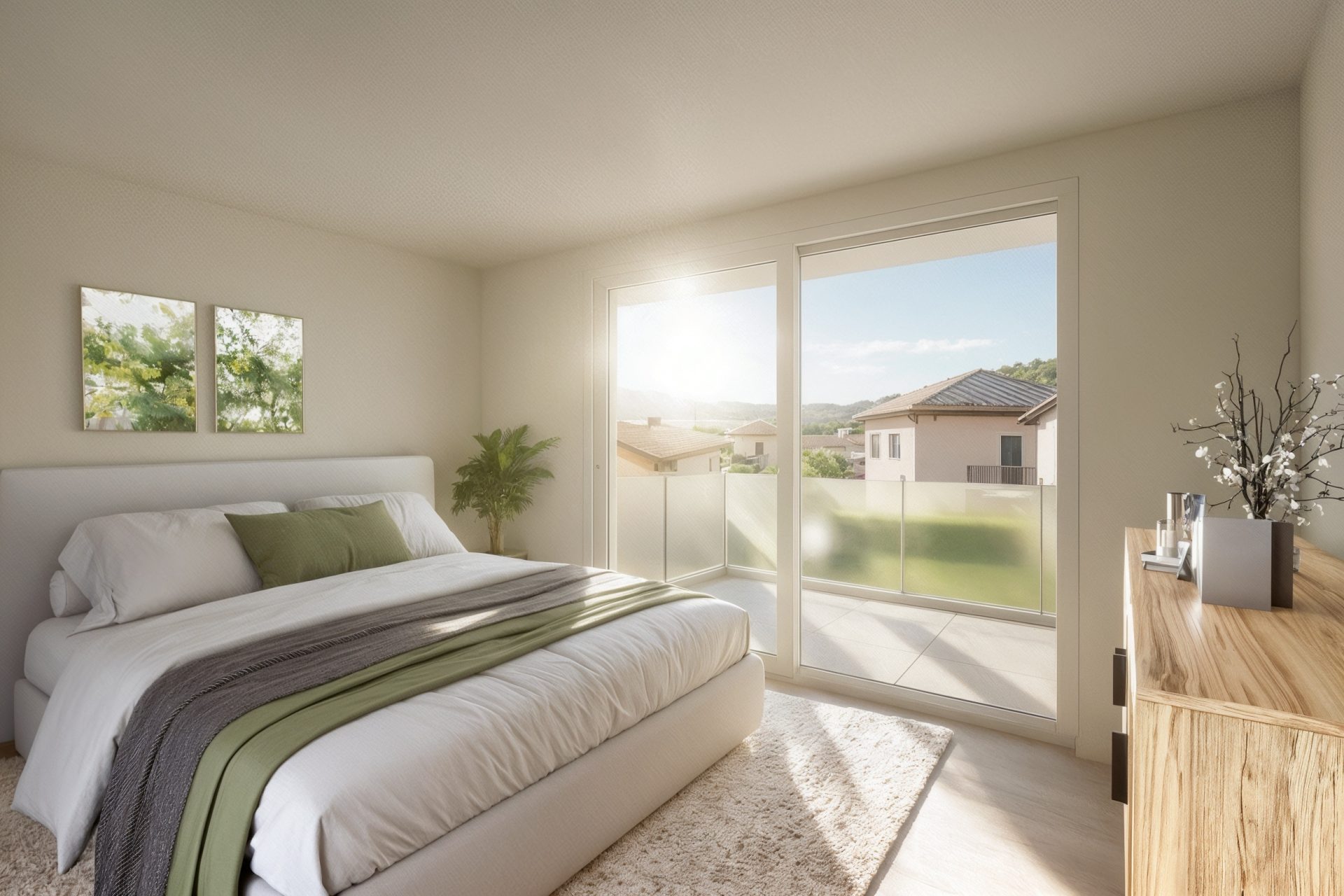 Moderno appartamento 3.5 locali in vendita in una residenza di nuova costruzione a Ligornetto