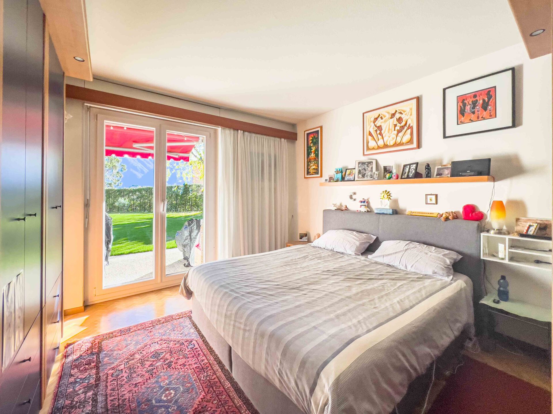 Appartamento 4.5 locali con grande giardino in vendita a Breganzona. Anche come residenza secondaria.