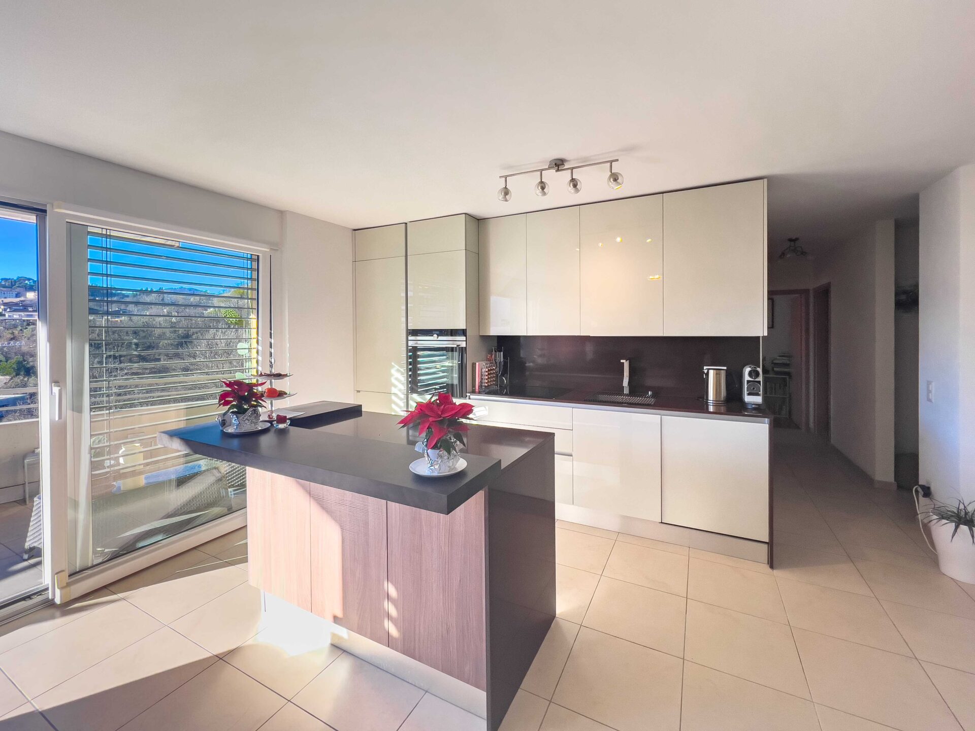 Spacious and modern 3.5-room apartment for sale in Pazzallo