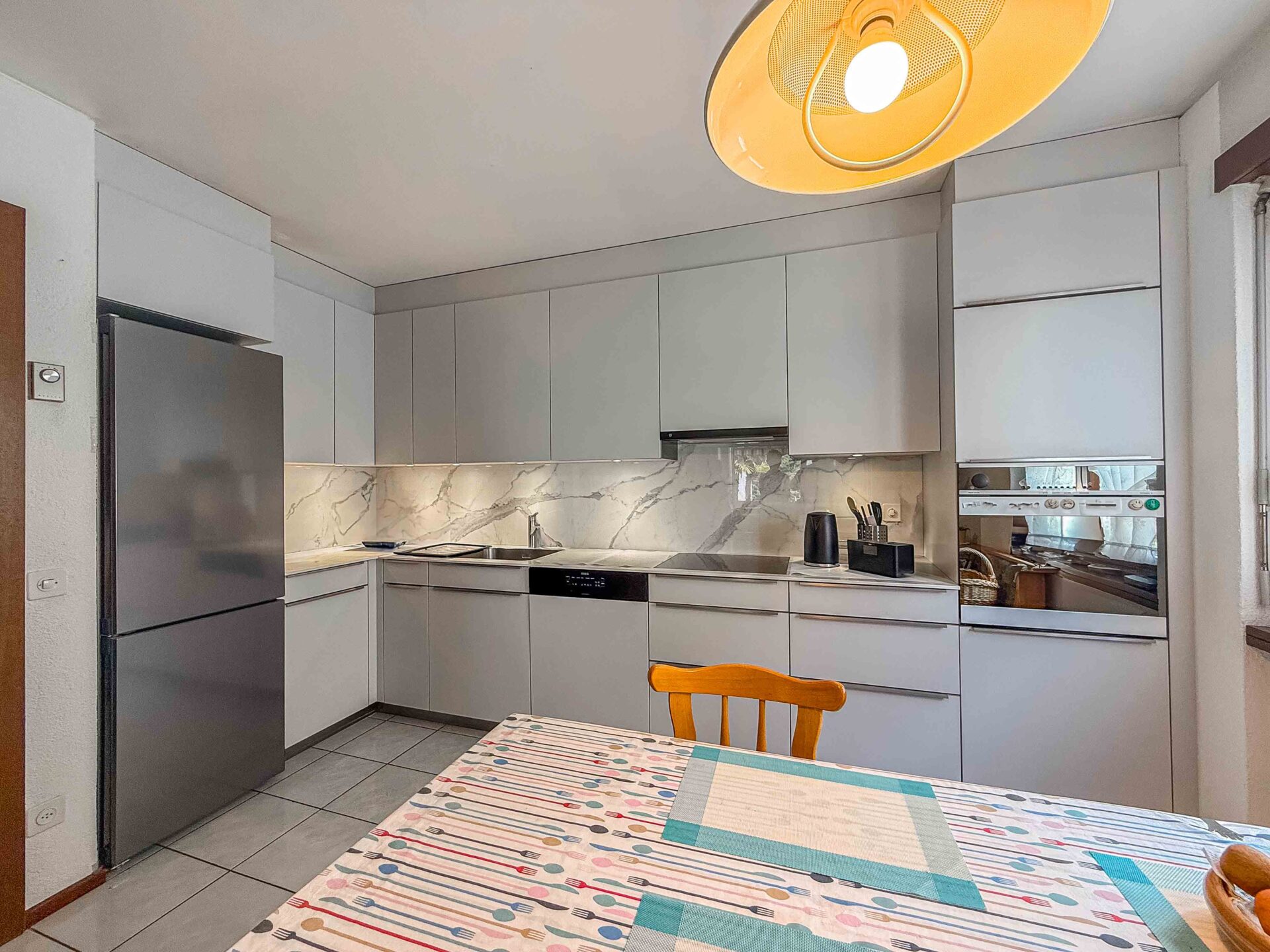 Doppelhaushälfte mit Garten zu verkaufen in Vezia