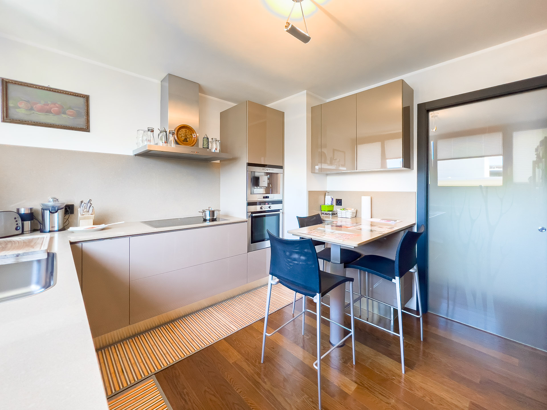 Splendido attico duplex con terrazza in vendita a Massagno