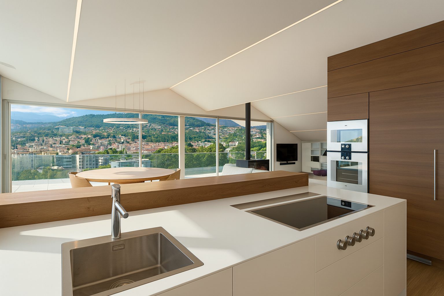 Prestigious villa with pool and lake view terrace for sale in Lugano Prestigious villa with pool and lake view terrace for sale in Lugano
