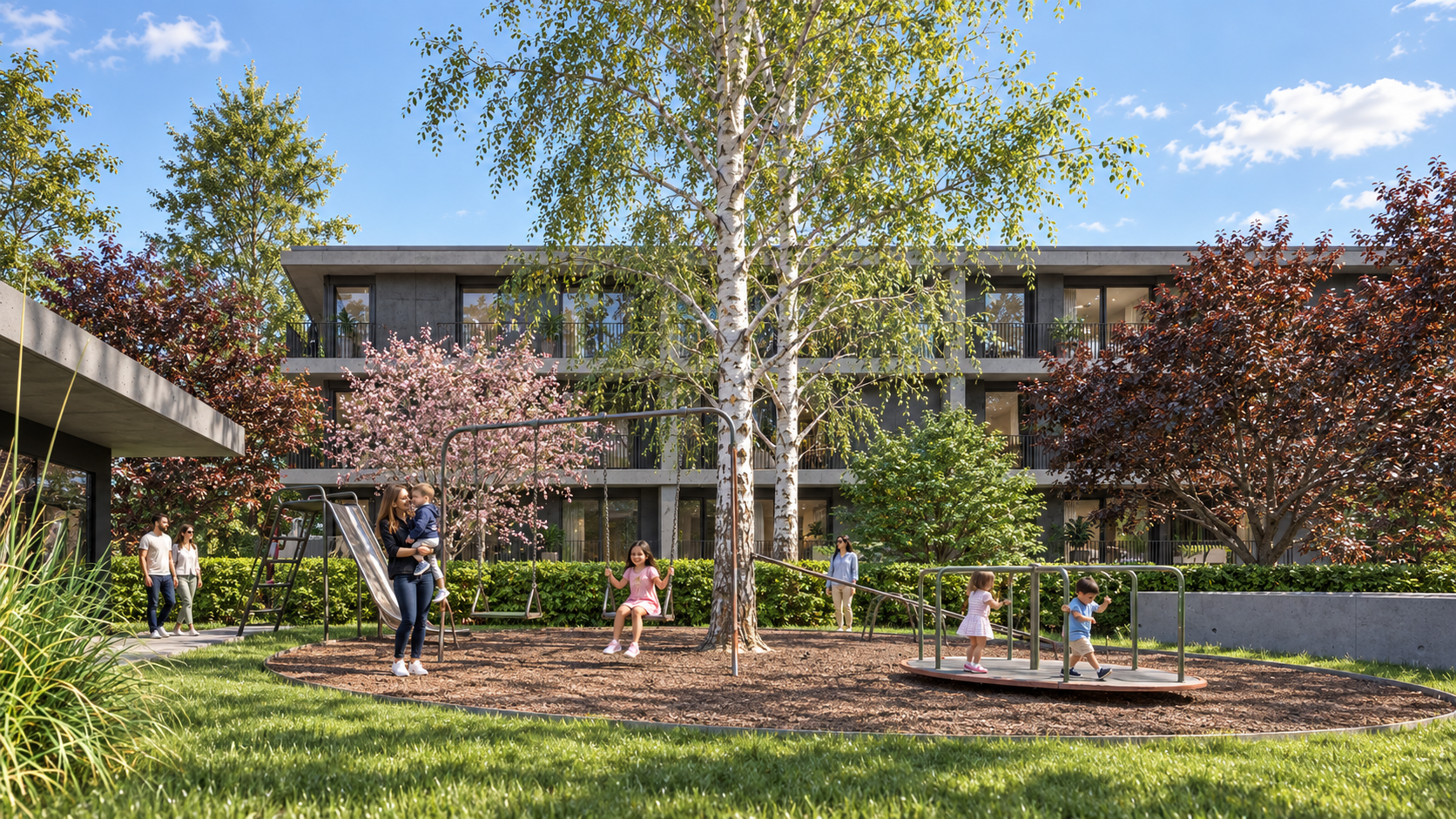 Residenza Borgo Verde: appartamenti in vendita a Balerna