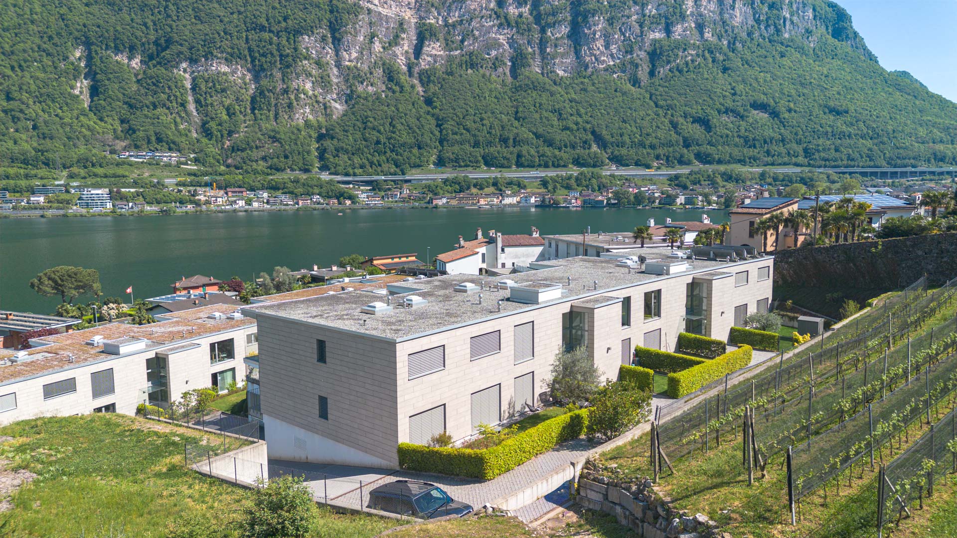 Wunderschöne Wohnung mit Seeblick in Riva San Vitale zu verkaufen, auch als Zweitwohnsitz verfügbar