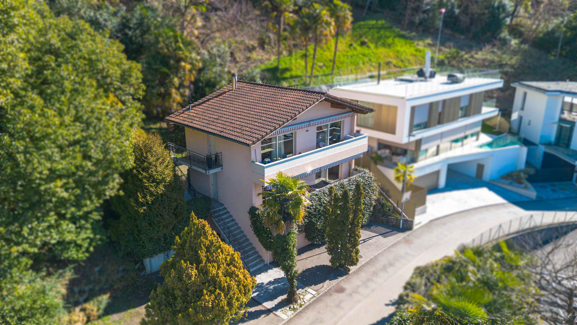 Casa unifamiliare vista lago in vendita a Bissone