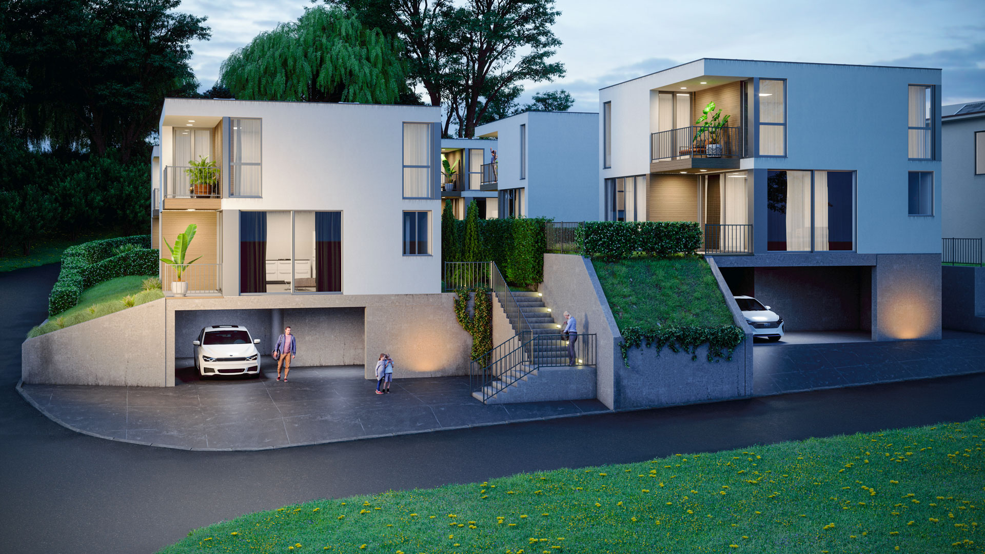 House with large garden for sale in Sigirino