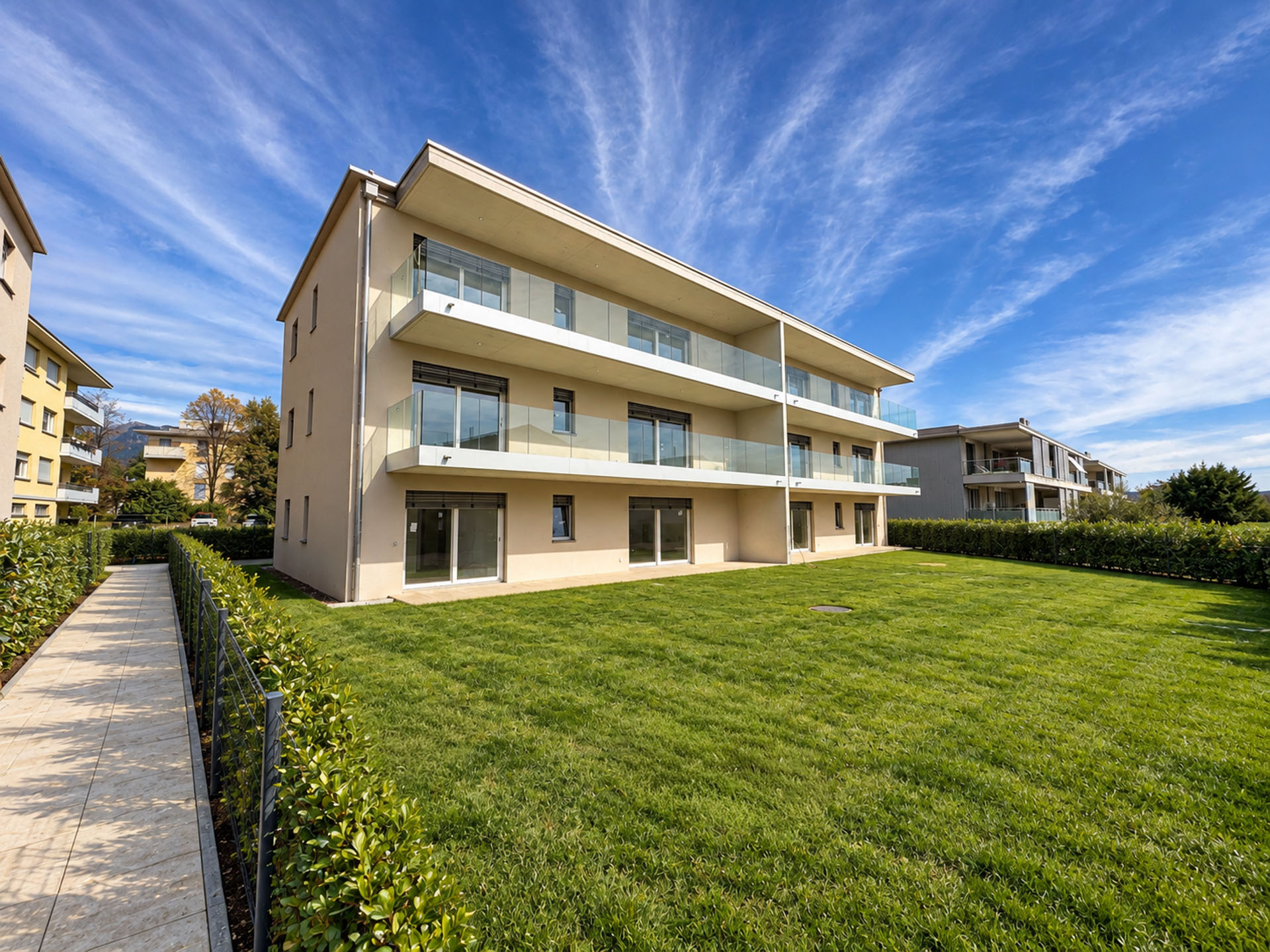 2.5-room apartment with garden for sale in Stabio in a new building 2.5-room apartment with garden for sale in Stabio in a new building