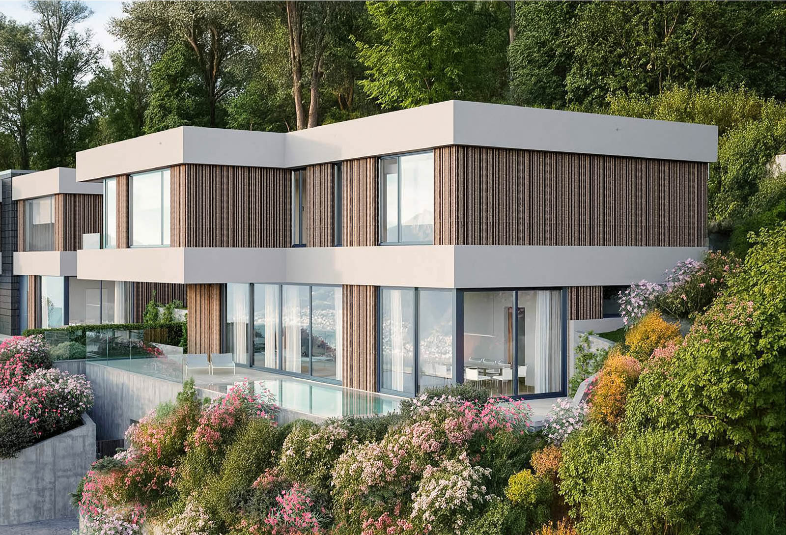 Prestigiosa villa di lusso con piscina in vendita a Canobbio