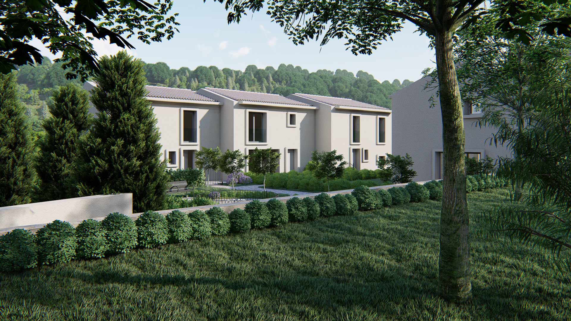 Apartments and houses for sale in Gravesano