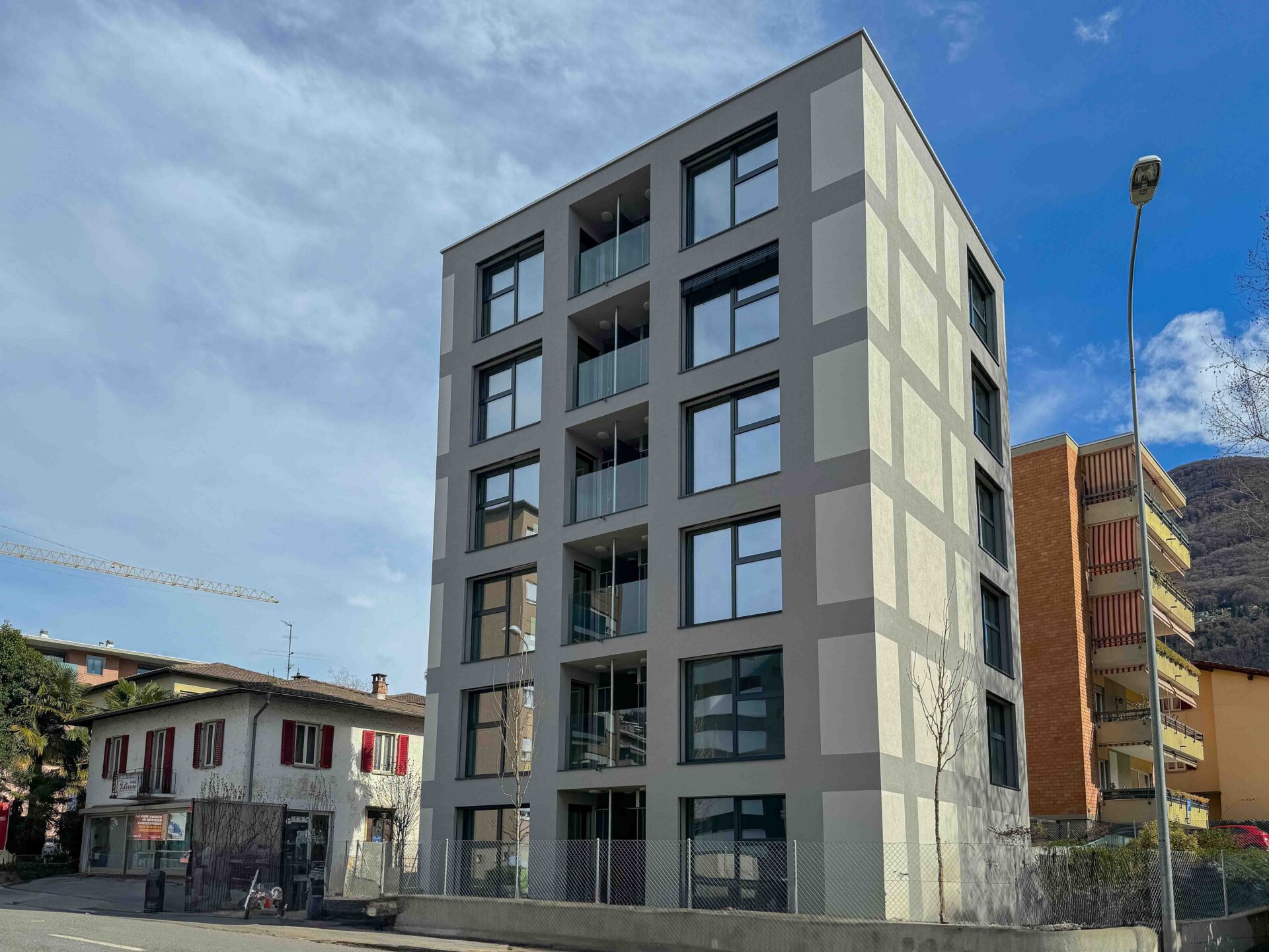 Appartamenti e uffici di nuova costruzione in vendita a Lugano nel quartiere di Pregassona