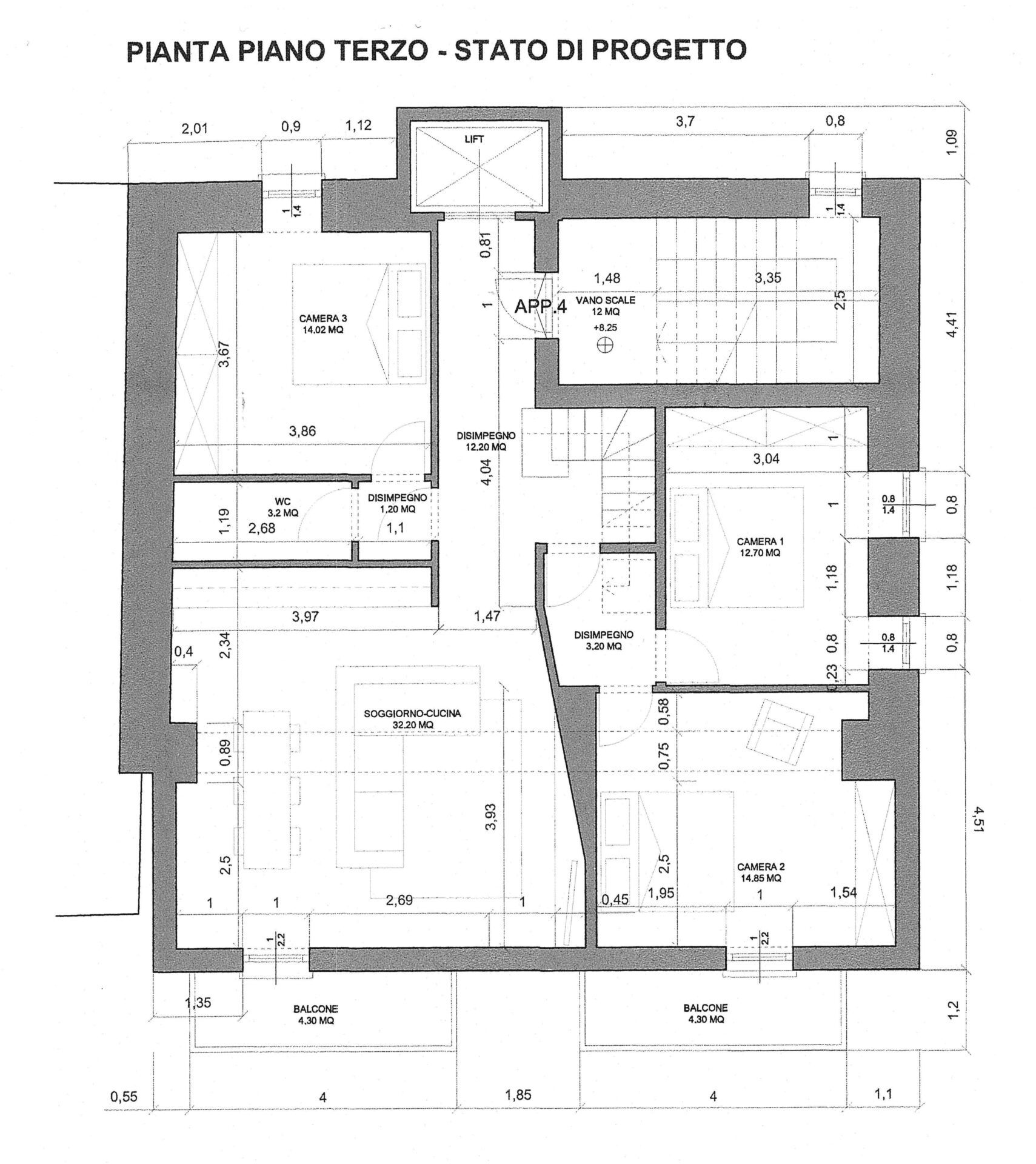 Spacious duplex penthouse for sale in Biasca