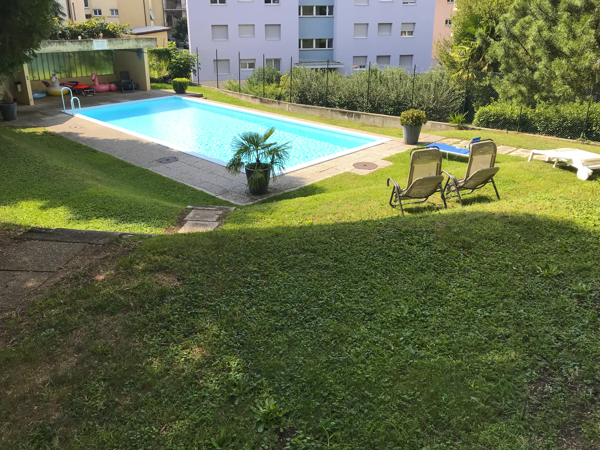 Apartment for sale in Mendrisio in residence with swimming pool, gym and sauna condominium