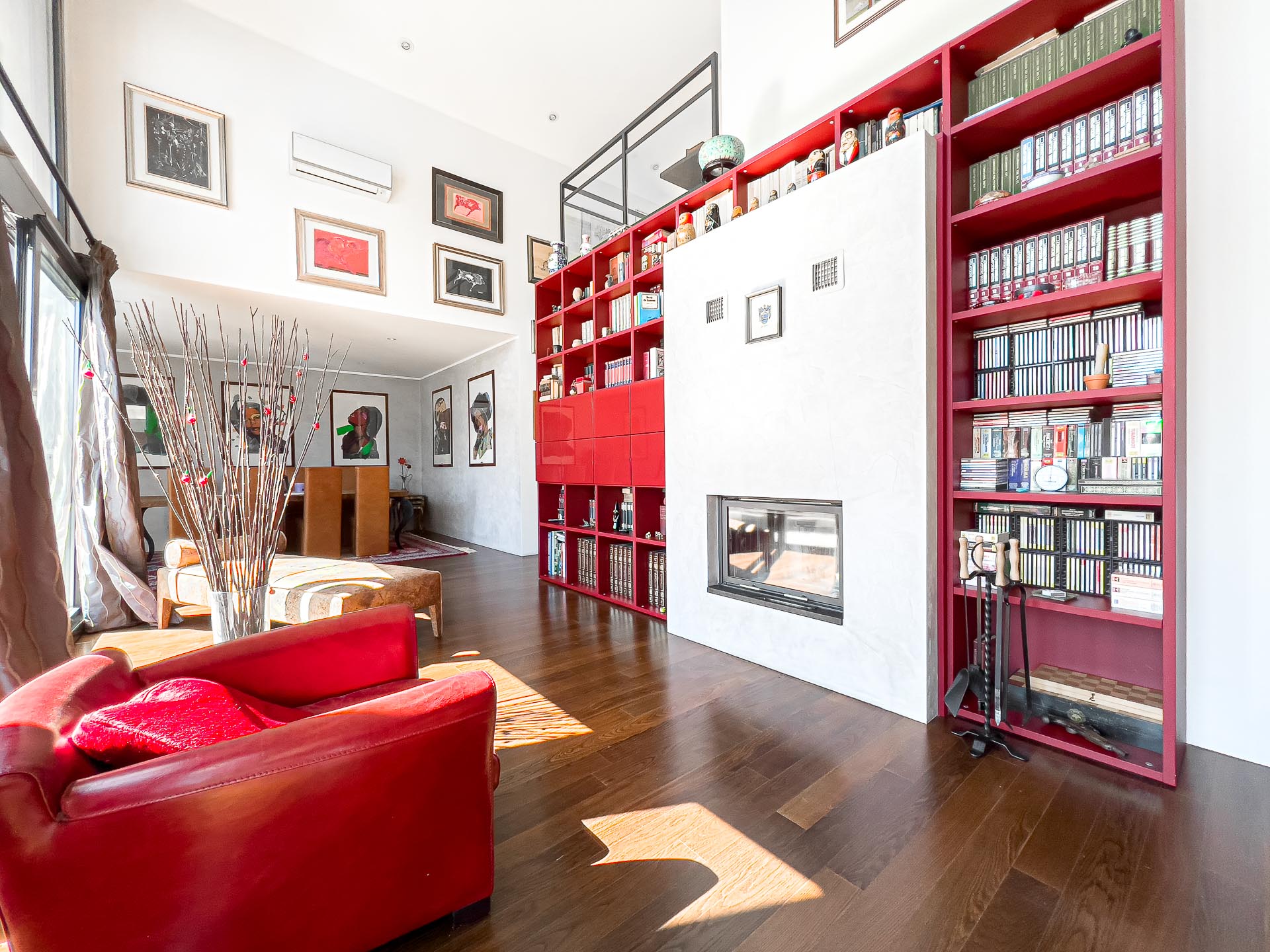 Splendido attico duplex con terrazza in vendita a Massagno