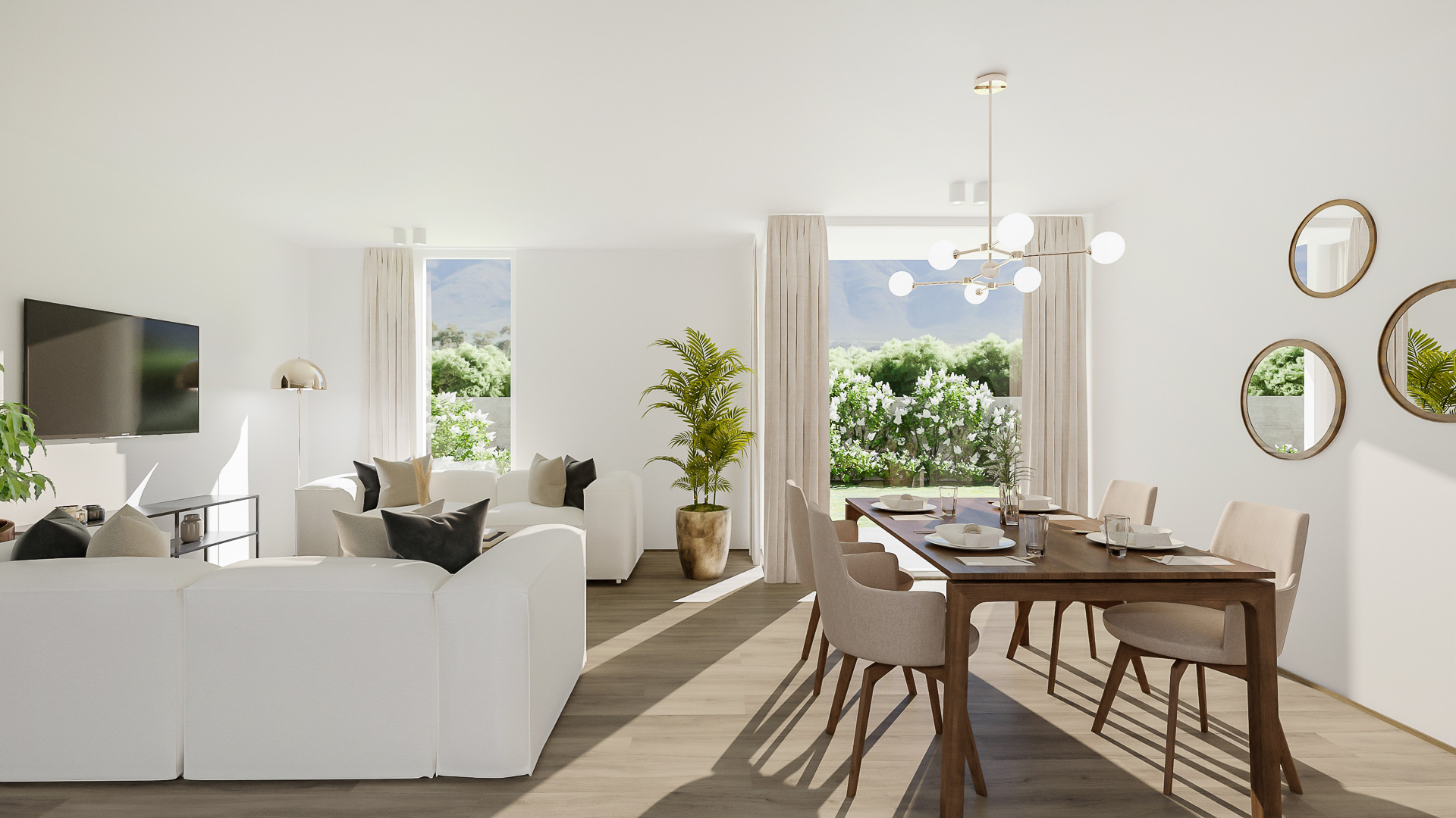 Nuovo appartamento 2.5 locali con giardino in vendita a Mendrisio