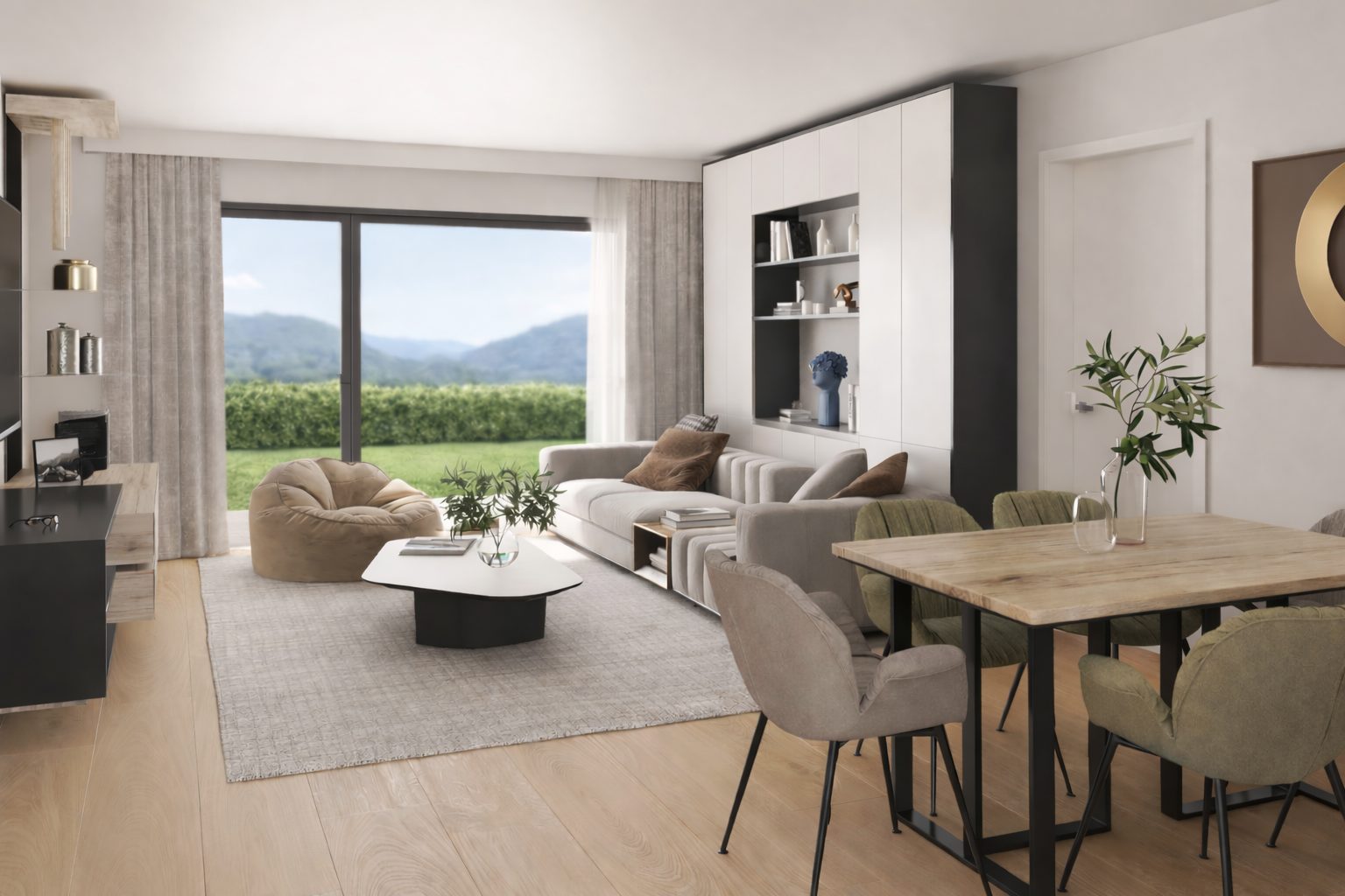 Appartamento con giardino in vendita a Vezia Appartamento con giardino in vendita a Vezia