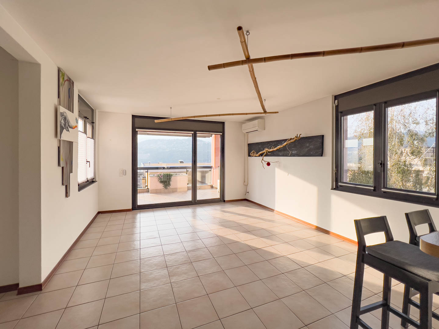 Apartment for sale in Pregassona in a quiet but well-serviced area