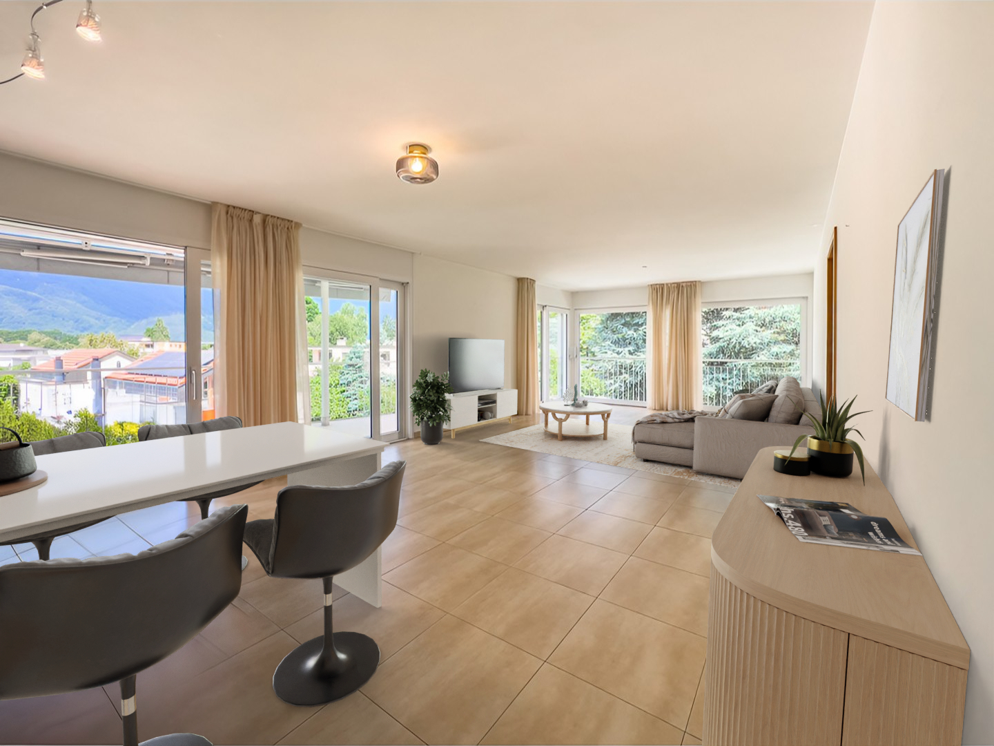 4.5-room apartment for sale in Ponte Capriasca in a newly built building