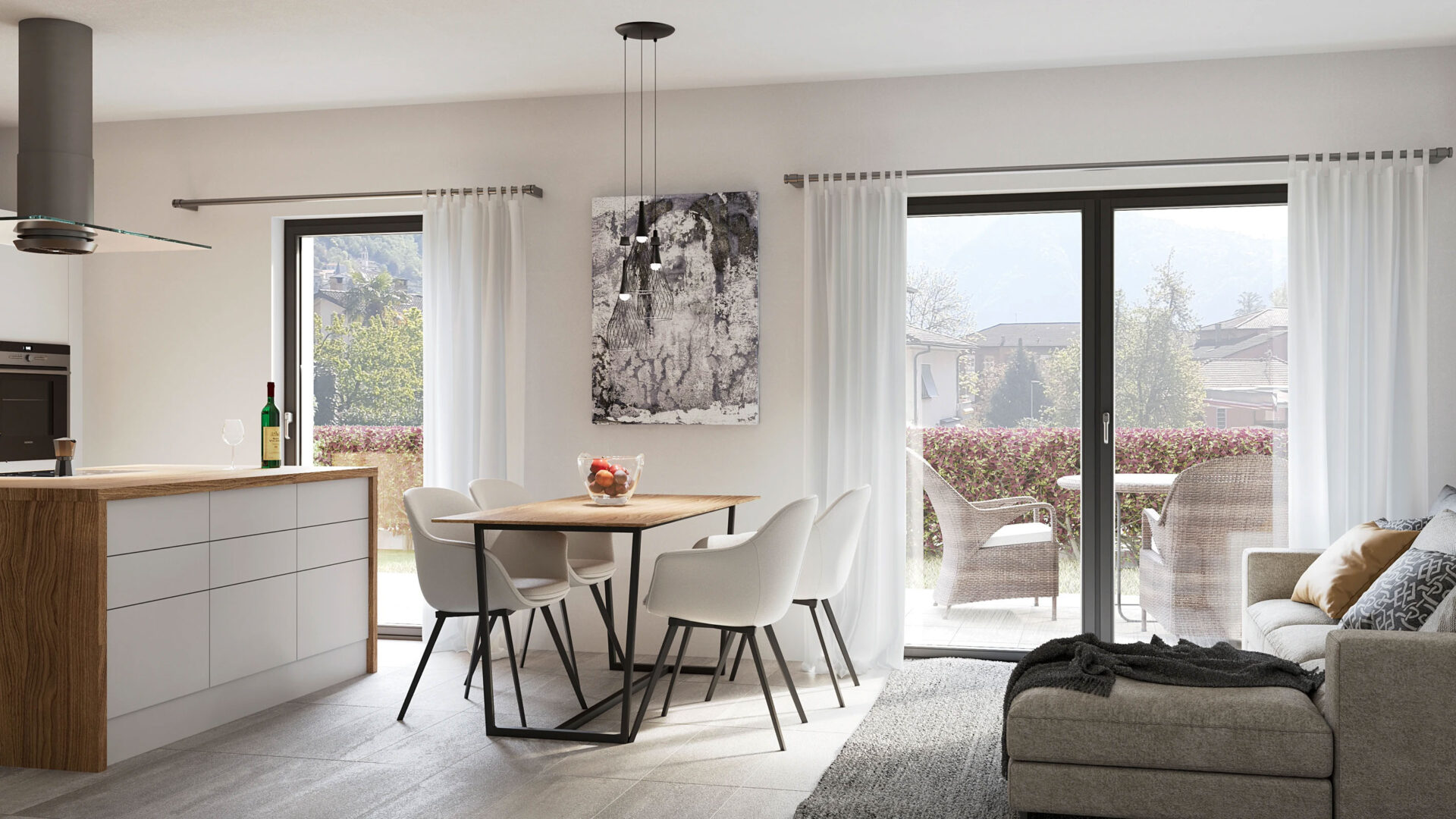 Moderni appartamenti di nuova costruzione in vendita a Vacallo