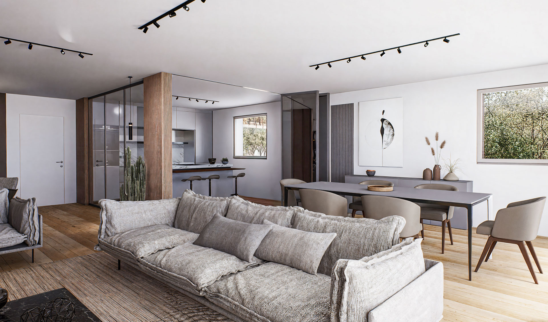 Elegant lake view apartment for sale in Capolago