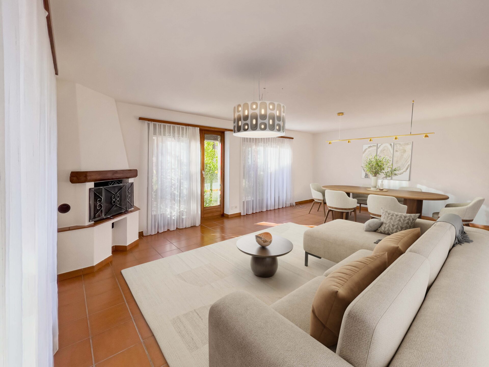 Single-family house for sale in Agno with large green spaces