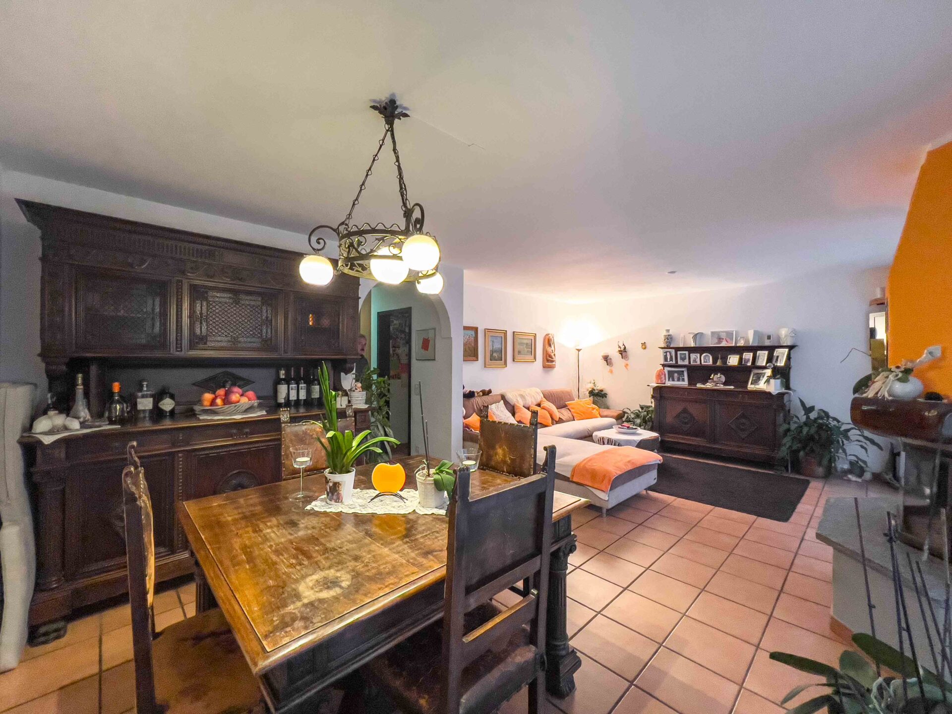 Doppelhaushälfte mit Garten zu verkaufen in Bedano