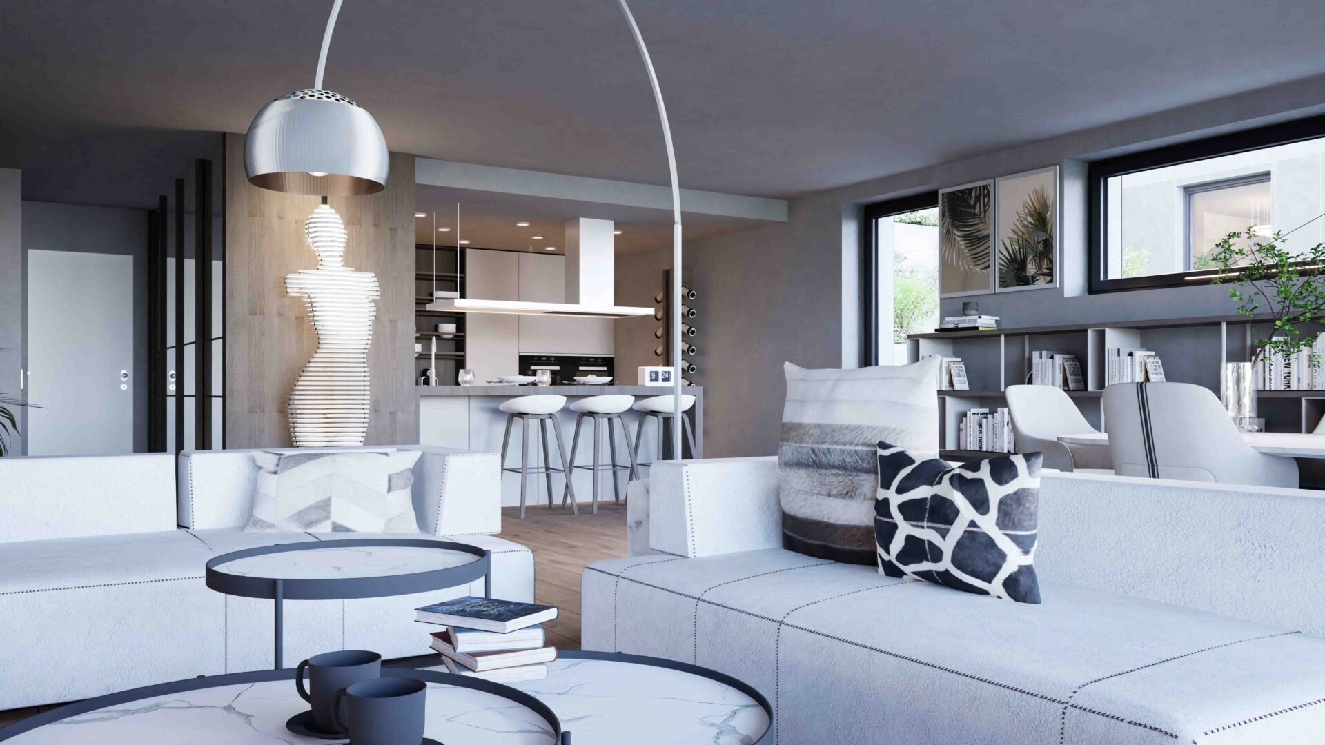 Lussuoso e ampio appartamento con piscina e spa