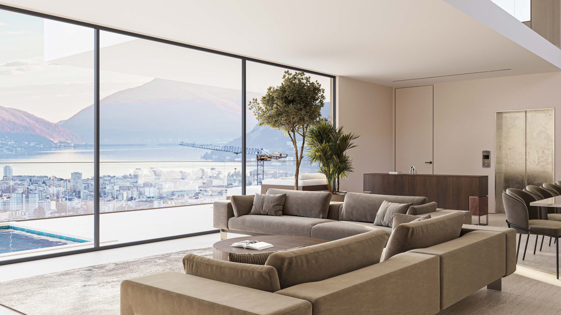 Prestigiosa villa di lusso con piscina in vendita a Canobbio