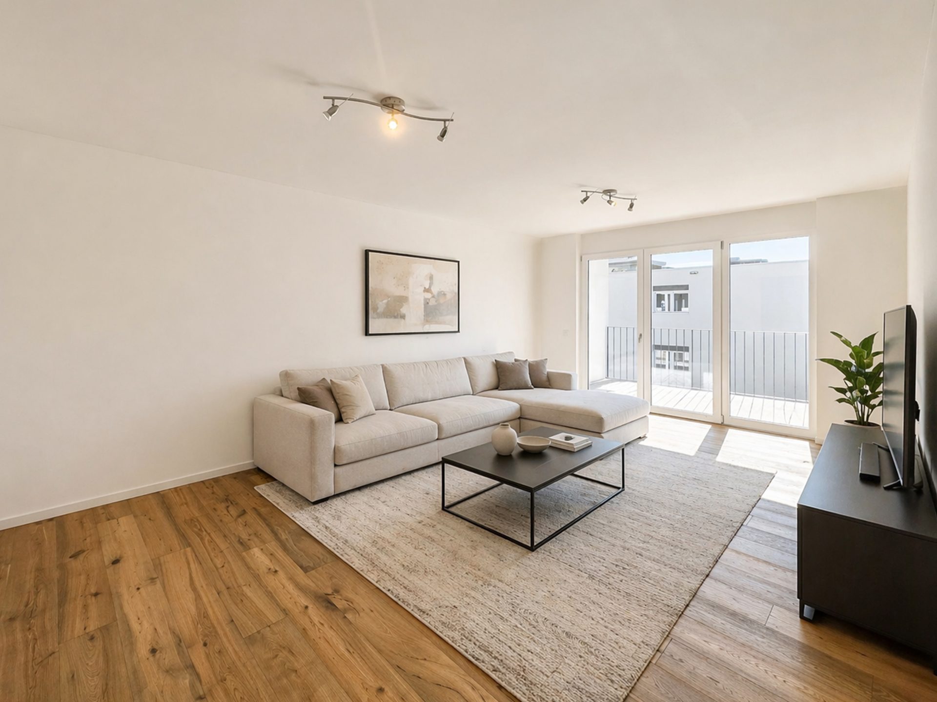 Modern 2.5-room apartment for sale in Mendrisio, on the top floor of a recently built residence