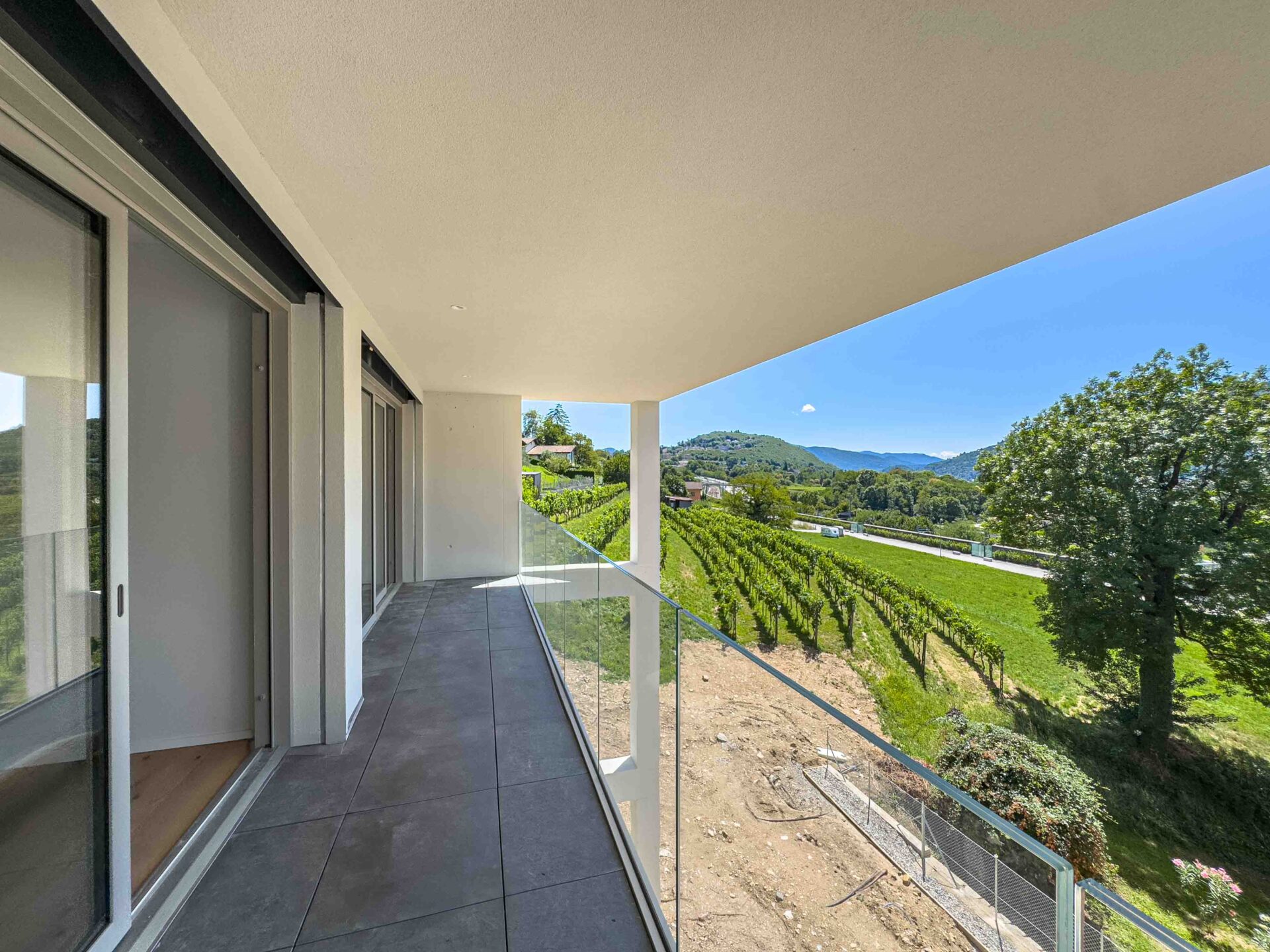 New apartment with terrace for sale in Vezia