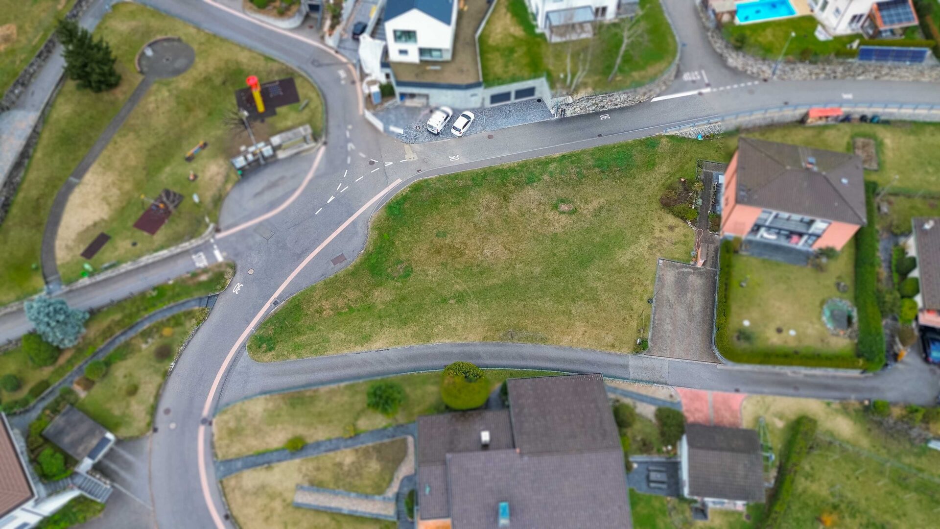 Land for sale in Sigirino for new housing project