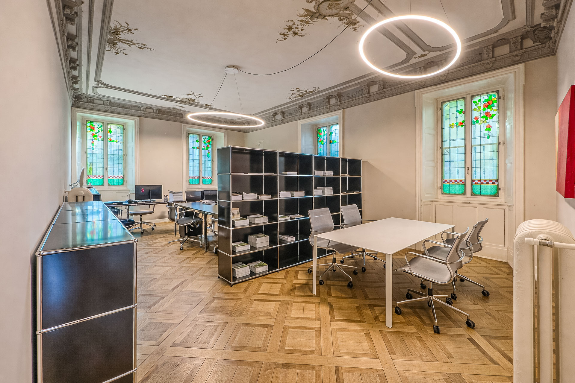 Prestigious office in historic villa for sale in Mendrisio